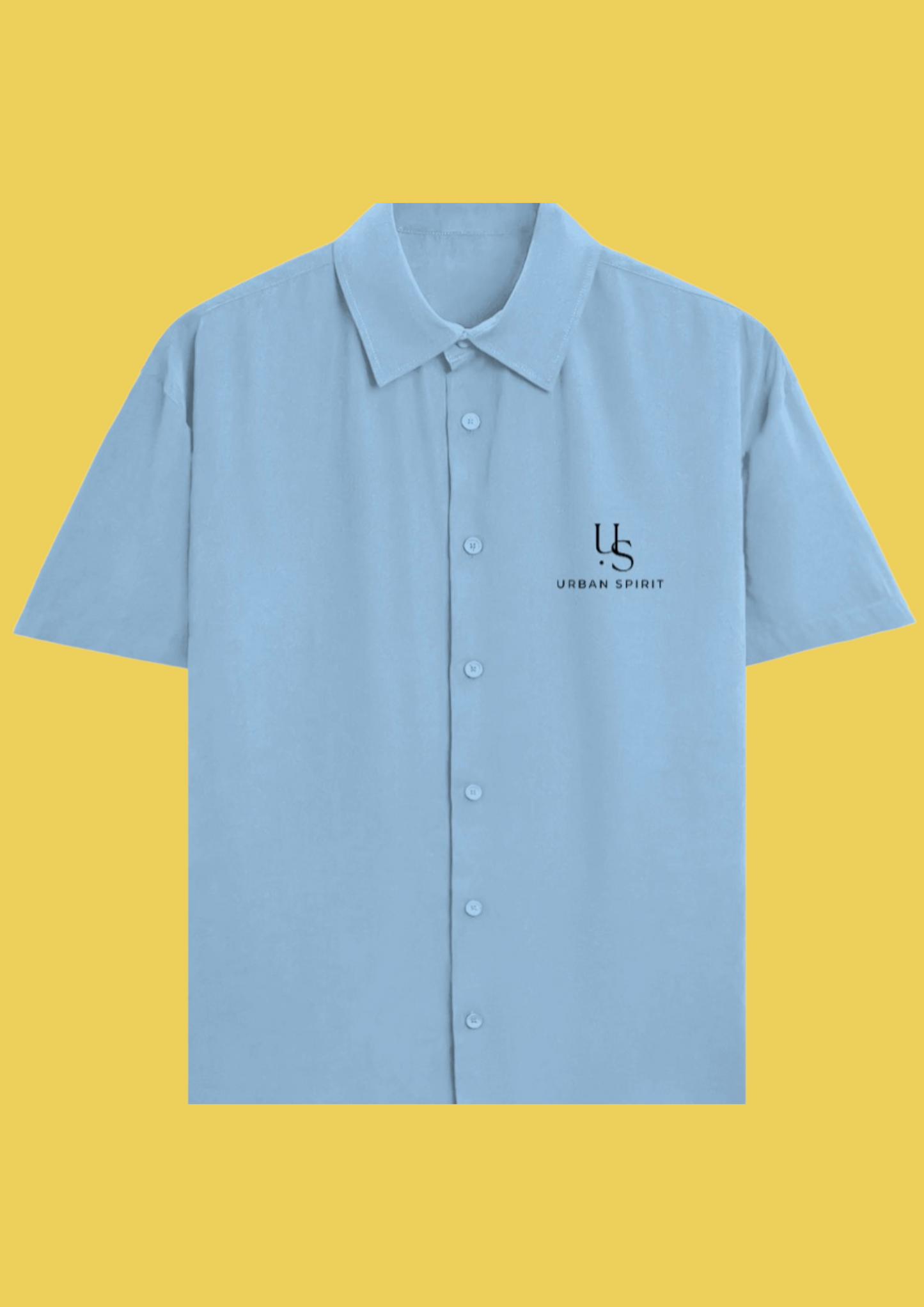 Oversized Baby Blue Shirt