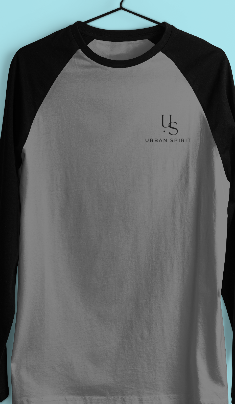 Grey Raglan T-Shirt