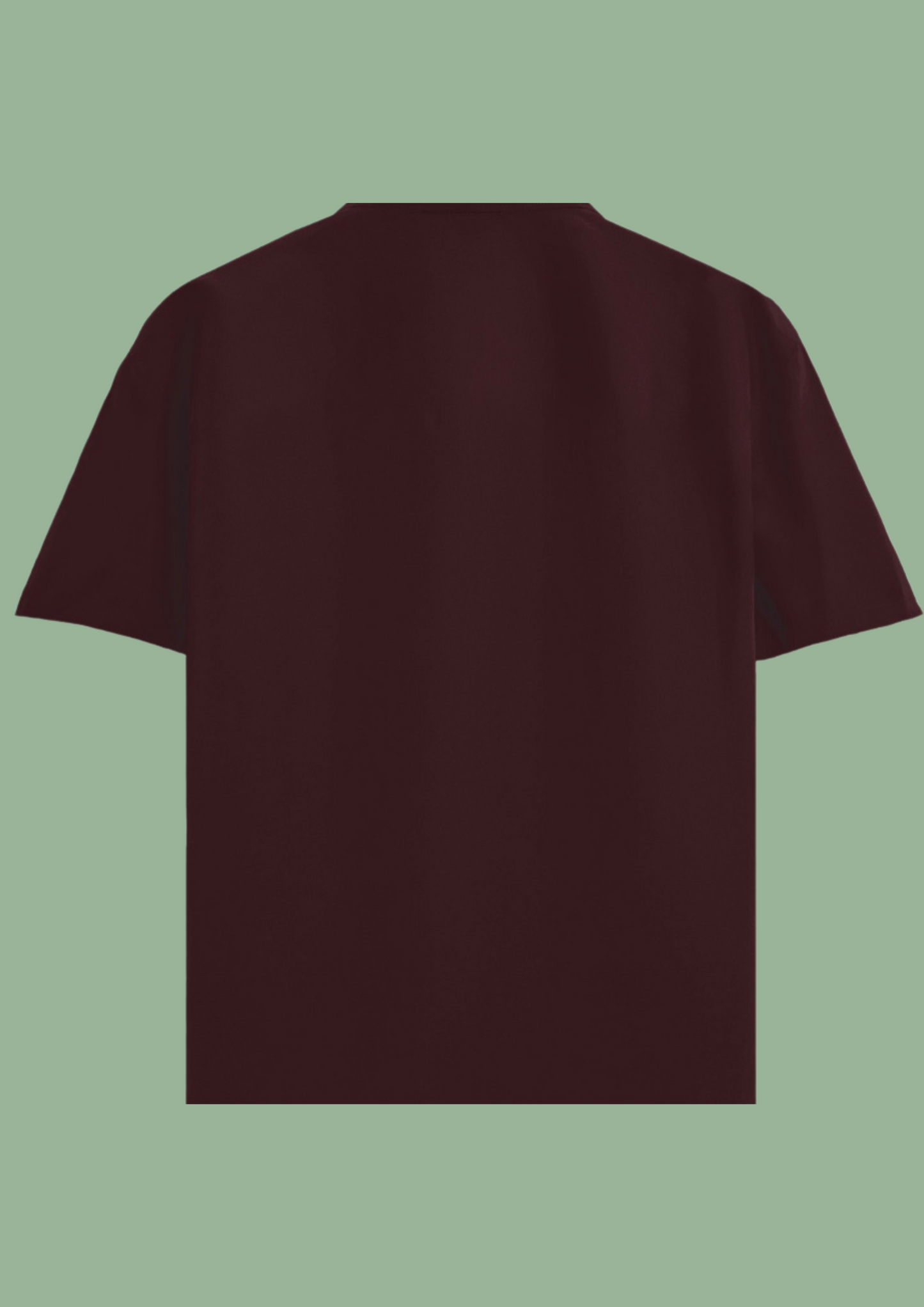 Oversized Maroon Shirt