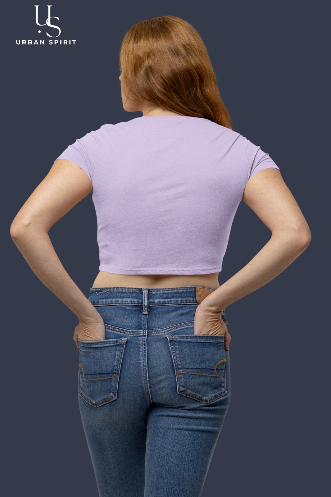 Women's Crop Top – Lavender