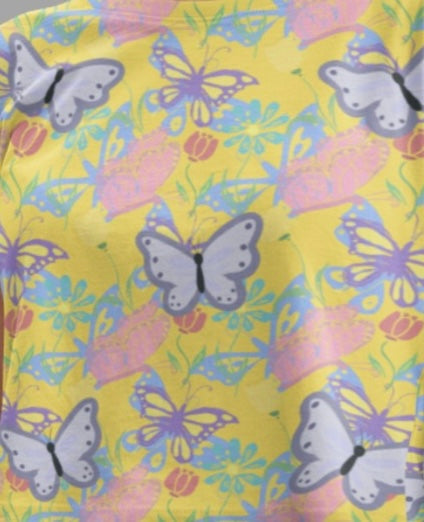 Butterfly Women’s Crop Top
