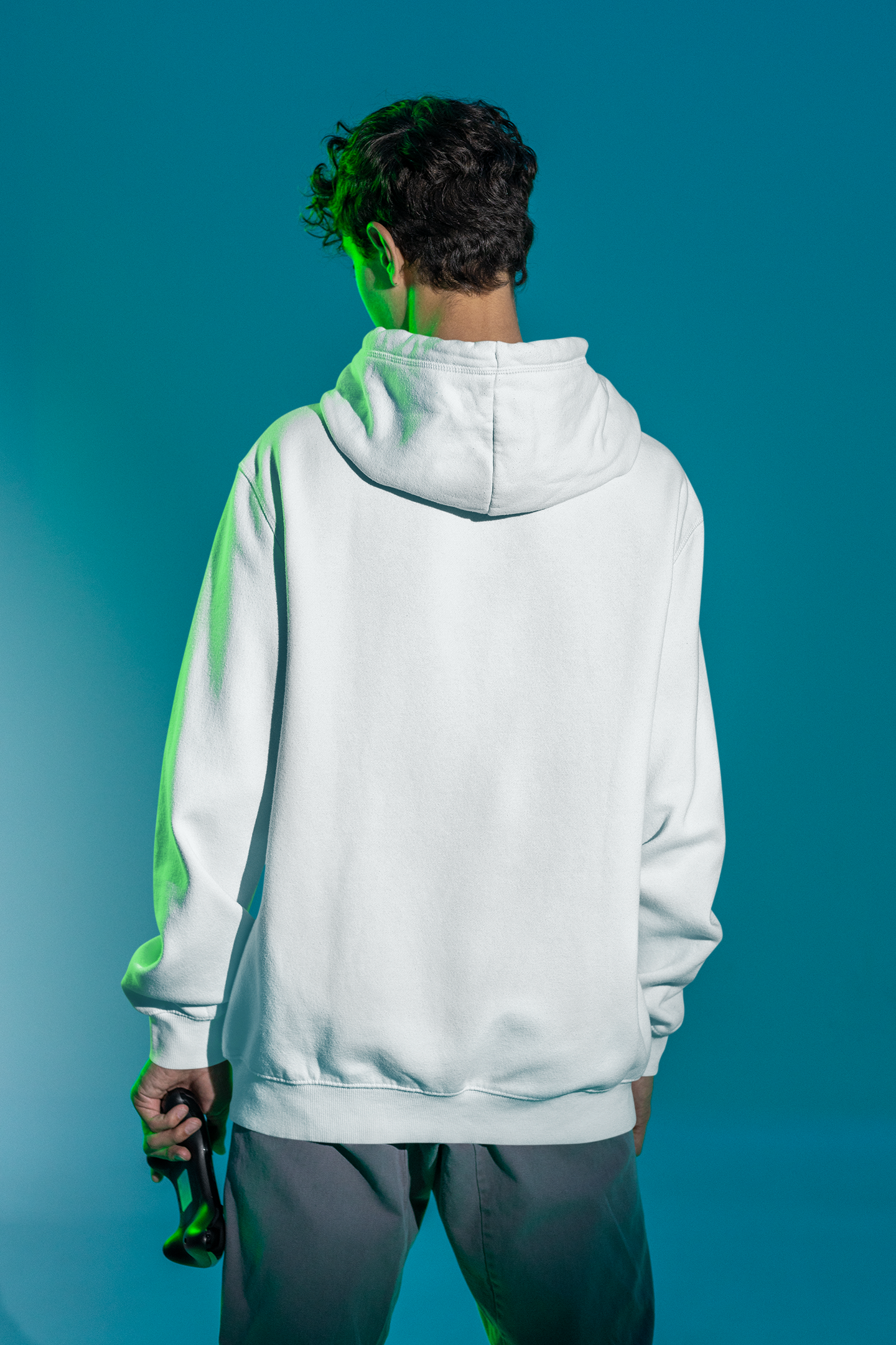 White Oversized One Piece Inspired Hoodie
