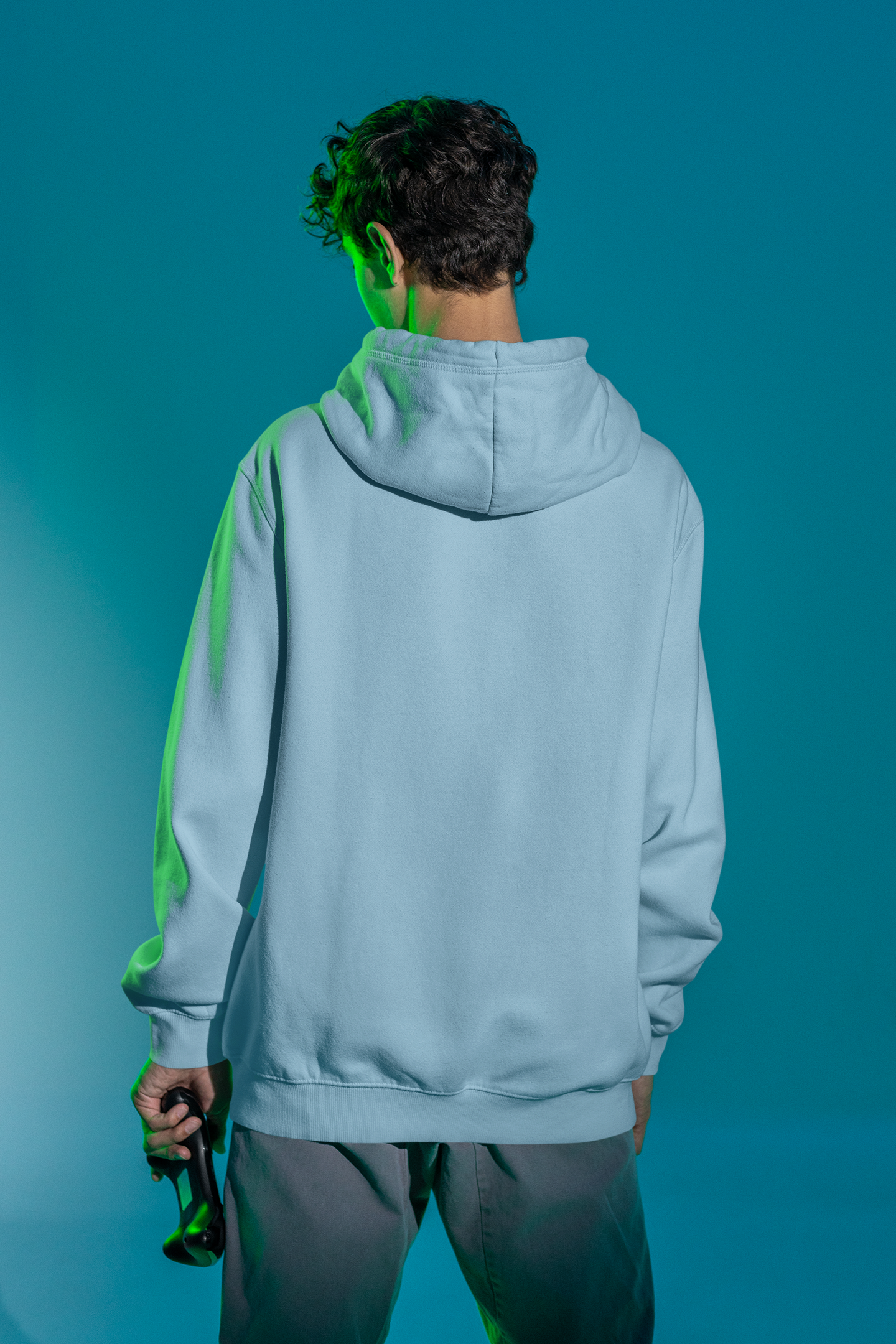 Jordyblue color straw hat oversized hoodie