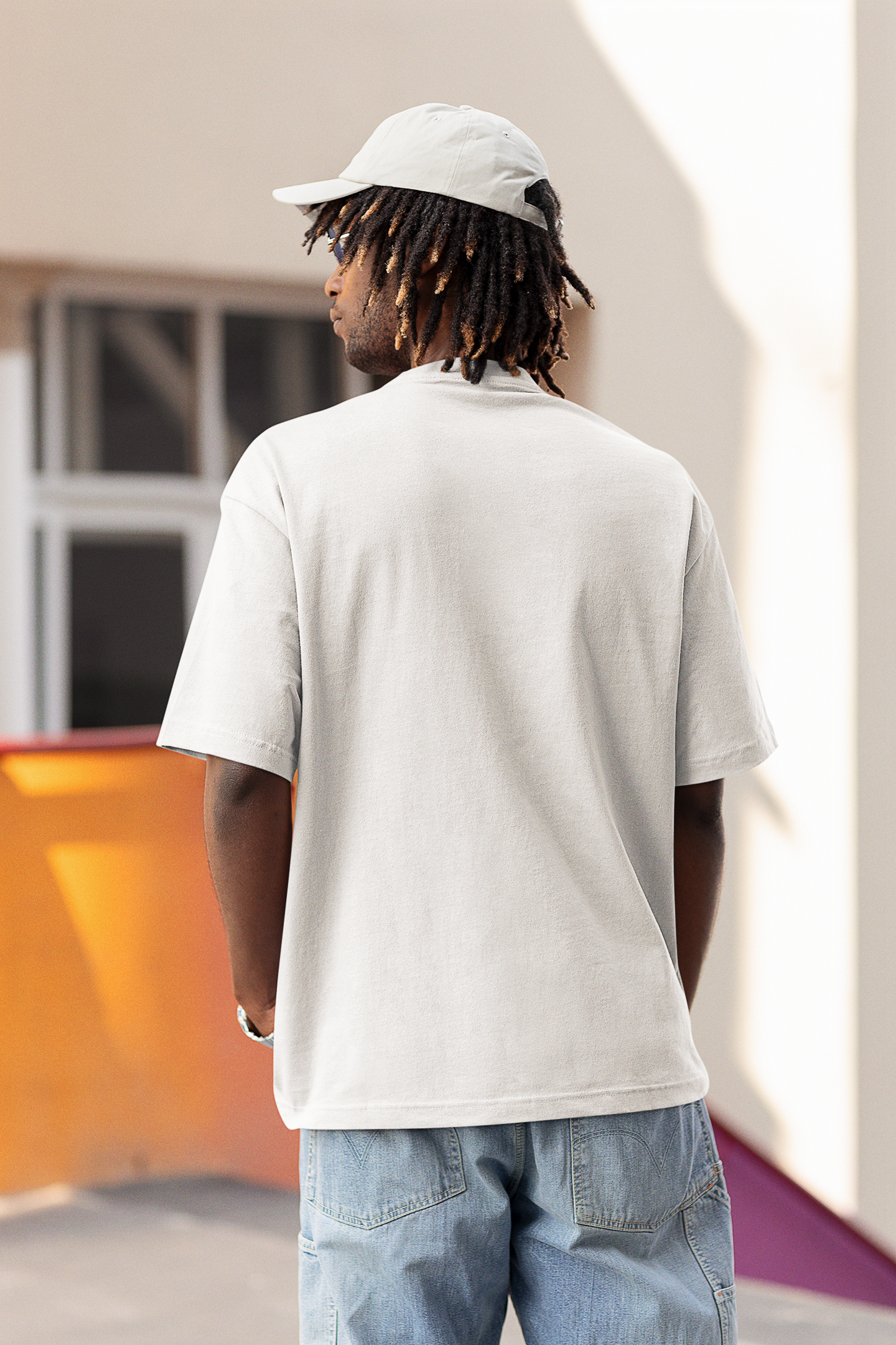 White Oversized T-Shirt for sleepy people