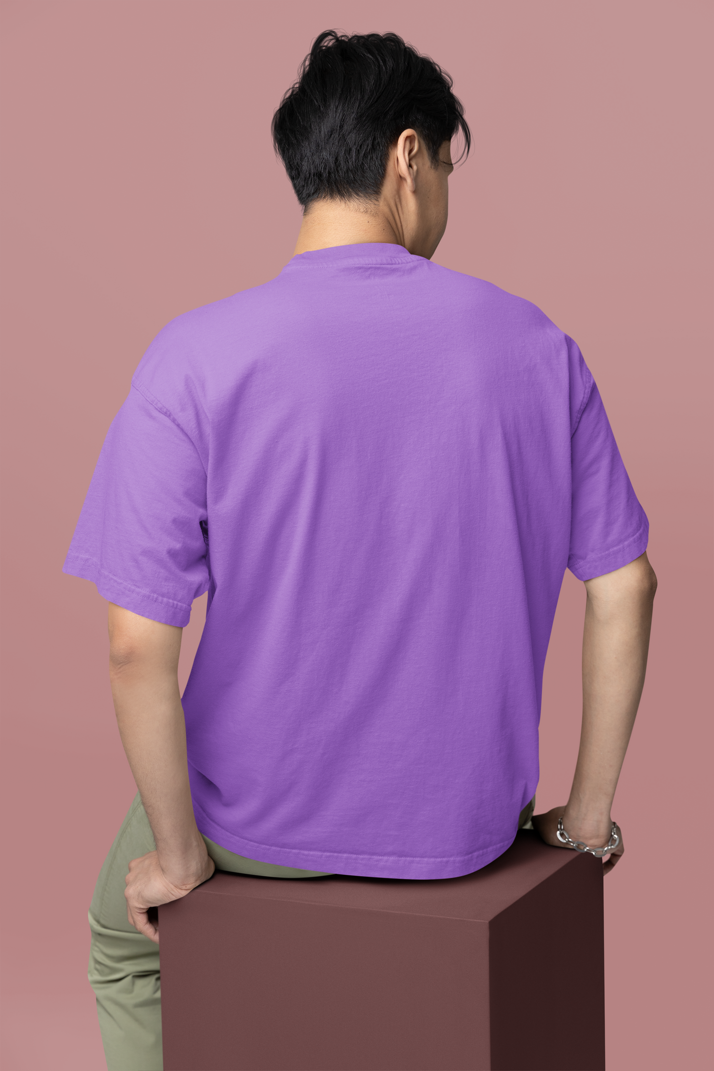 Lavender Oversized Essential T-Shirt