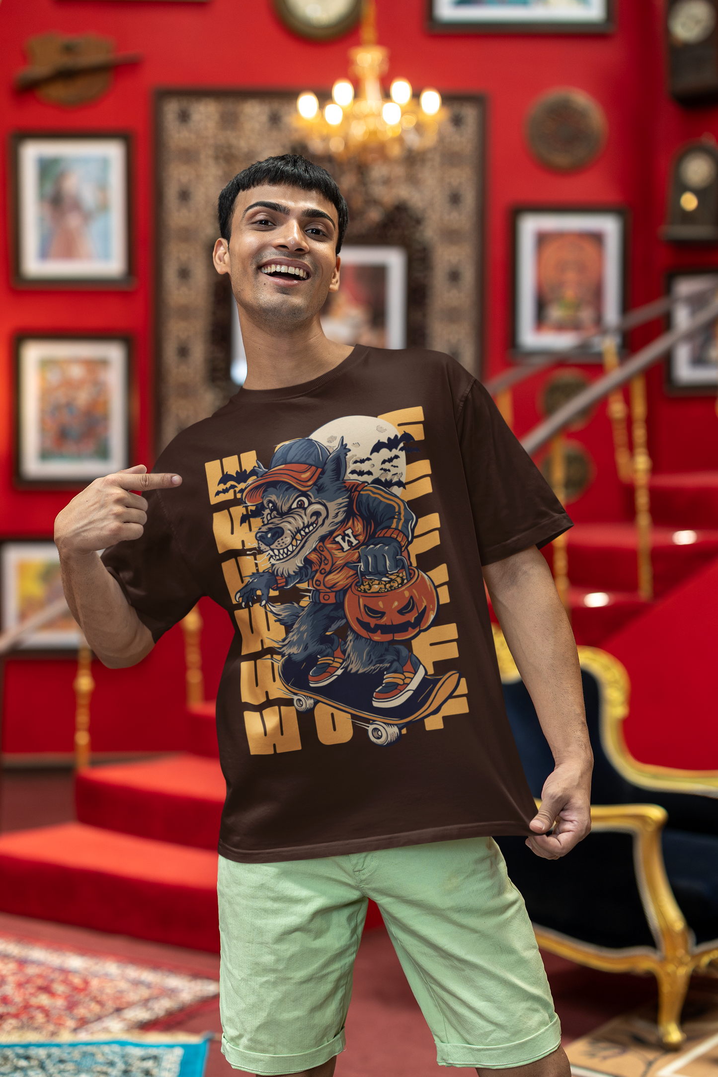 Brown Over-Sized t-shirt