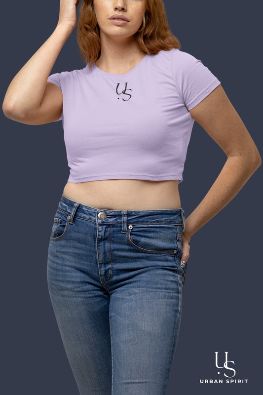 Women's Crop Top – Lavender