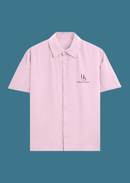 Oversized Light Baby Pink Shirt