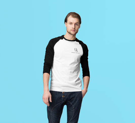 White Raglan T-Shirt