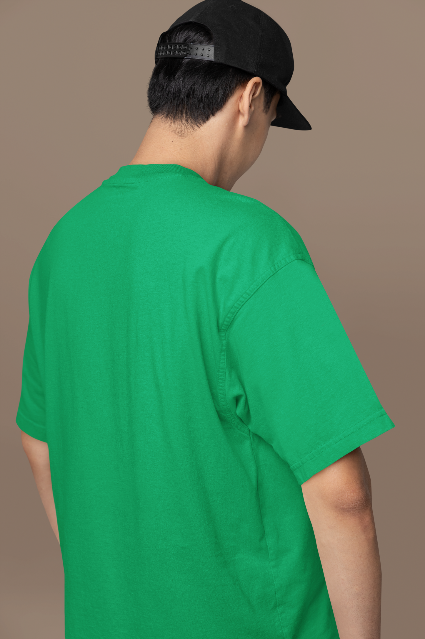Green Oversized Essential T-Shirt