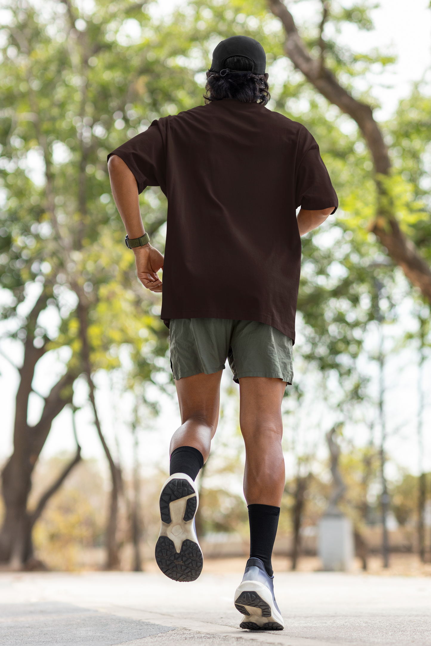 Brown Over-Sized quote inspired T-shirt