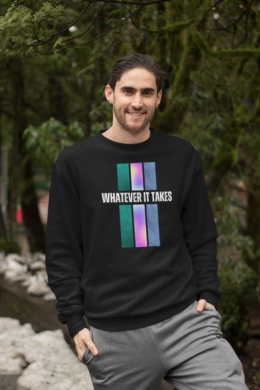 Black Sweatshirt with Quote