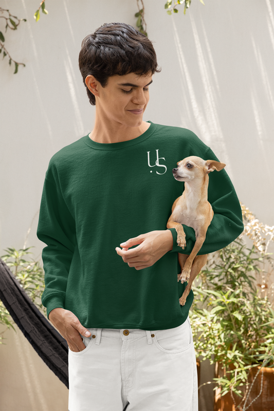 Dark Green Essential Sweatshirt