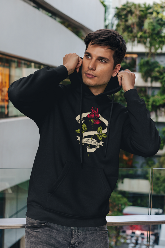 Black Rose Inspired Hoodie