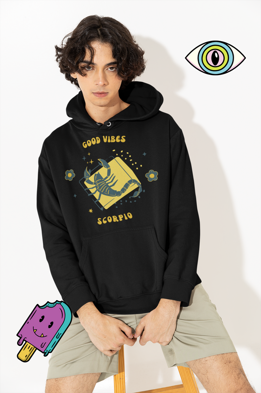 Black Scorpio Hoodie