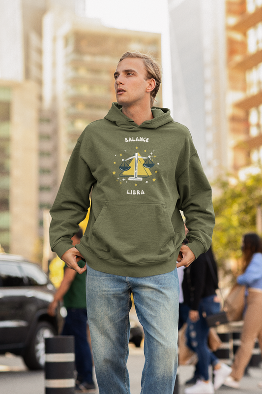 Olive Green Libra Hoodie