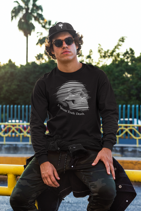 Black Skull print SweatShirt