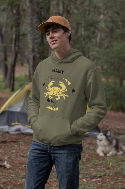 Olive Green Cancer Hoodie