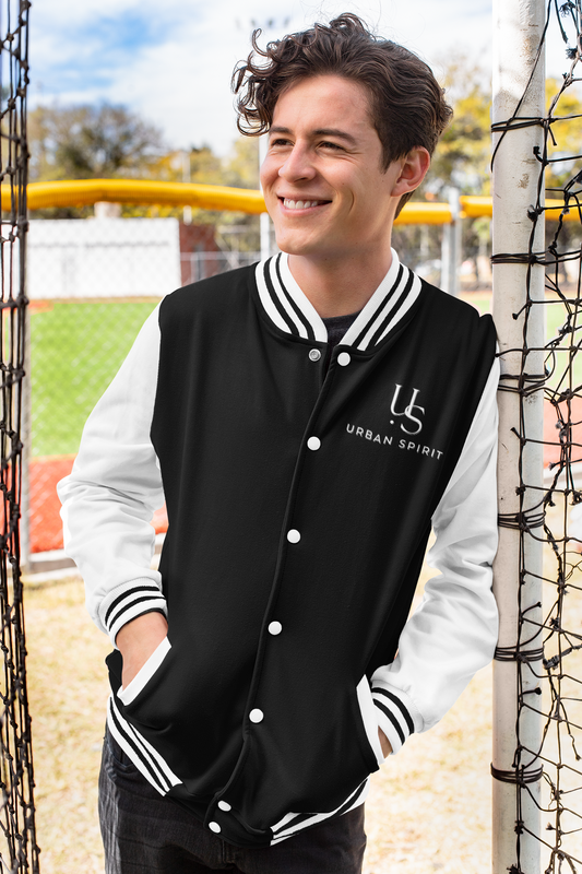 Black Varsity Jacket