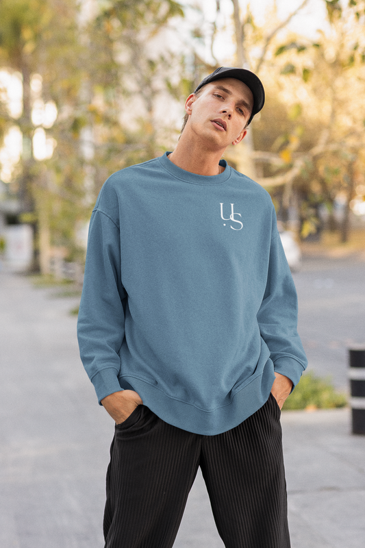 Denim Colour Sweatshirt