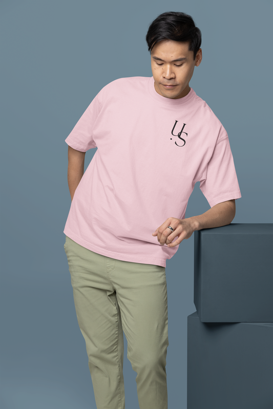 Pink Oversized Essential T-Shirt