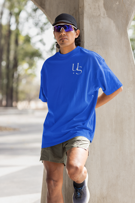 Royal Blue Oversized Essential T-Shirt