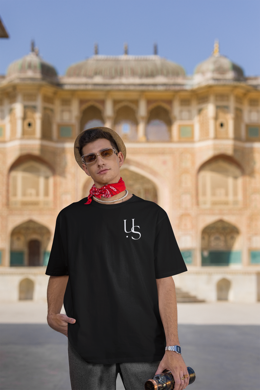 Black Oversized Essential T-Shirt
